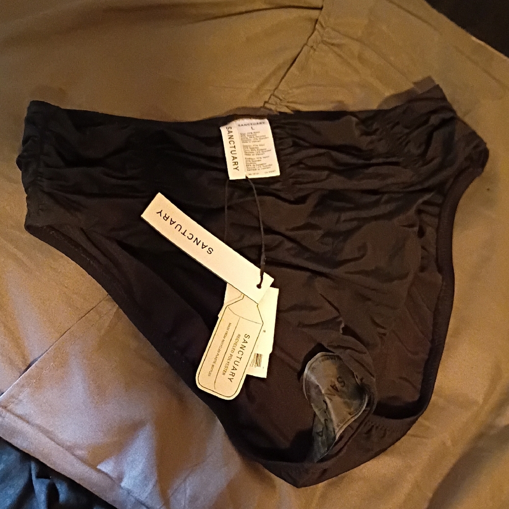 Sanctuary Black Swim Briefs